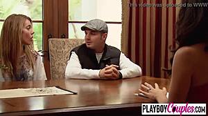 Ashley And Nick Sign Off The Contract Before Heading Out To Play