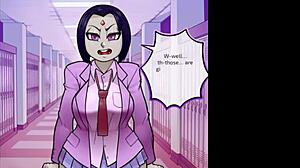 raven, as a schoolgirl, do you take that big cock in your ass?