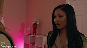 ghostbuster chanel camryn begs for big black cock - ghostbusters porn cosplay parody