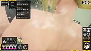 A playful sex game involving cowgirl riding and deepthroat