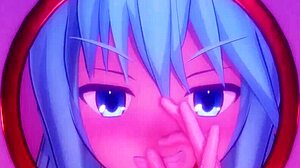 Konosuba Aqua's glory hole scene is amazing, sucking through the wall 😄