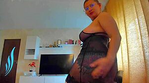 i love groping my tits and ass in lingerie