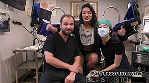 channy crossfire spreads for backstage domination and cum blast