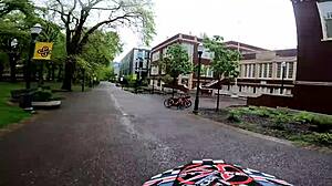 Portland PAWG rides with bubble butt