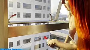 i fucked the maid's ass in sheer and came inside.