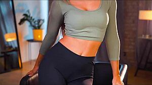 wow, her body is amazing in yoga