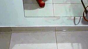 Novinha Sucks Dick Eagerly Hidden from Parents in Next Room