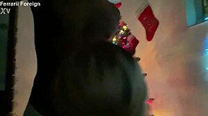 Blonde bimbo sucks big black dick