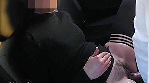 French Amateur Teacher Misscreamy Gets Flashed And Fucks In Car Outdoors