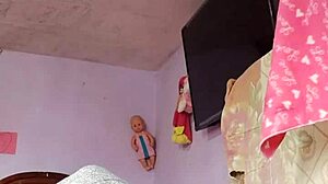 I had a rich cumshot alone in my step mother-in-law's room while thinking about her