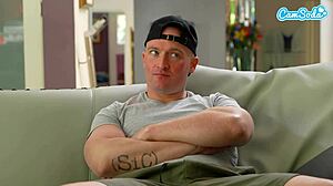 Big natural tits latina with huge boobs fucks her roommates bf