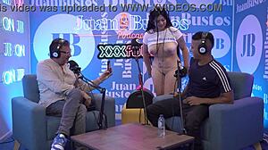 i'm antonella jones, bent over for this monster cock in my podcast