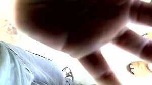 jasmine arabia feels intense pleasure in outdoor hardcore scene