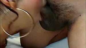 Rossy ebony tries sexy lingerie and gets fucked hard 😍