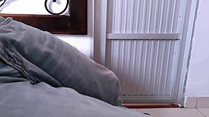 Cheerleader Gives Blowjob After School, Swallows Huge Cum