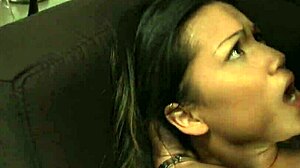 lana violet strips and fingers her juicy snatch