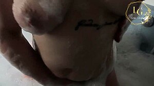 Chubby Lexie Grants In Bathroom For Anal Assfucking