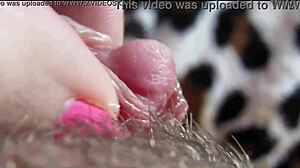 Big Clit Close-Up Orgasm