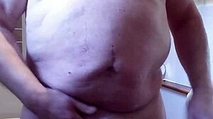 I enjoy my shower time with Chris.