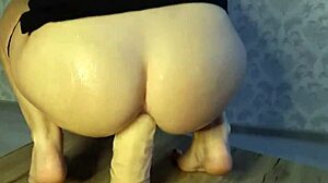 Young Step-Mom Trains Ass With Fist