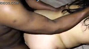 Esposa gozando con su chico de color