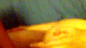 Girl bends for doggystyle with fleshlight cock