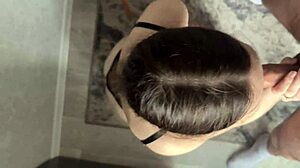 Roommate's Boyfriend Fucks Me Hard In The Kitchen While Bent Over