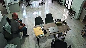 I fucked my old ex-teacher in the living room first.