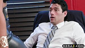 Headhunter Is A Very Persuasive Latina Milf With Big Curves