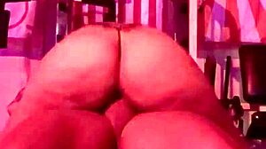 Qadesh feels ecstatic riding in the gym as an amateur prostitute. Her big ass bounces with intense emotions during the session.