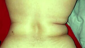 dominican bbw interacts with chubby guy in private setting.