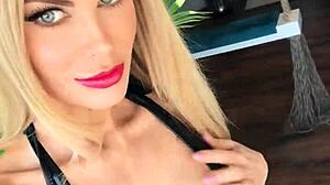 Woman Shows Off In Wetlook Suit And Boots!