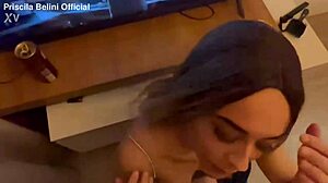 Wow, brazilian blonde chokes on big cock deepthroat!