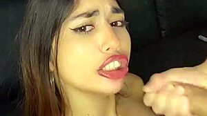 Teen Latina Sucks Boss's Cock Hard In Amateur Scene