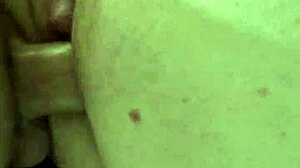 Fat Cock Penetrates Tight Pussy Of Chubby BBW Woman With Big Tits