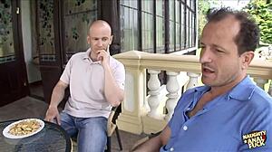 Threesome With Double Penetration For A Sinister Brunette Maid Simona