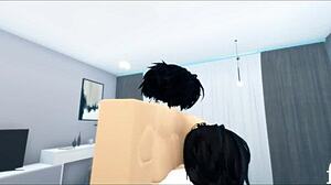 Roblox porn hra časť päť s intenzívnym sexom a virtuálnymi orgiami