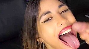 Teen Latina Sucks Boss's Cock Hard In Amateur Scene