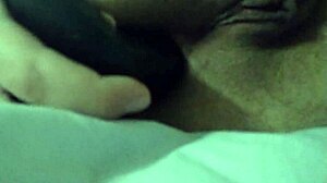 i use an anal dildo to play with my big clit while crossdressing.