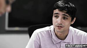 Milf Teacher Watches Stepson Ricky Spanish