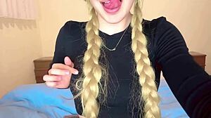 Cute Coed's Bedroom Discovery