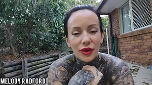 Outdoor walk and trying on bikini 😊