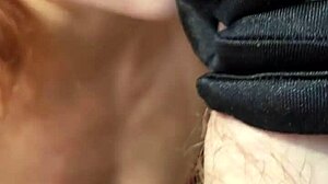 Girlfriend In Heels Swallows Cum Seductively