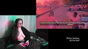Naked night springs features big tits BBW playthrough
