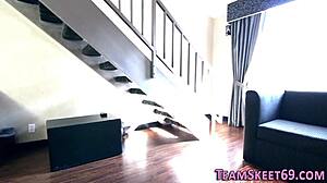 Babysitter's Ass Gets Jizzed In Hardcore Action!