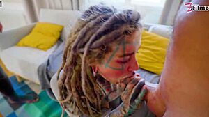 Double anal slut - gangbang with tattoo girl anuskatzz ends with big facial - atm dap dp 😈