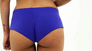 Khalifa's vintage ebony teen 18+ booty in antique setting