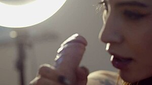 fucking with a dick in my mouth teasing tongue handjob monster cock