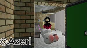 Me Follo A Mi Amiga En Un Baño Público L Roblox 2!