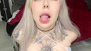 bunny girl loves to fuck with a big cock and get cum inside